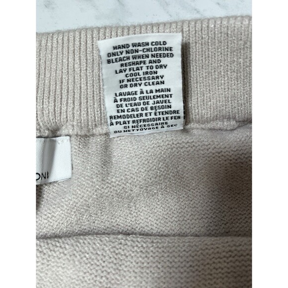 New MAGASCHONI Oversized Cardigan & Pant Sweater Set Small  Platinum Oak Comfy - Picture 9 of 14